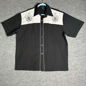 Mt2 Mens Button Up Shirt Size Large Y2k